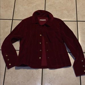 Red Corduroy Jacket